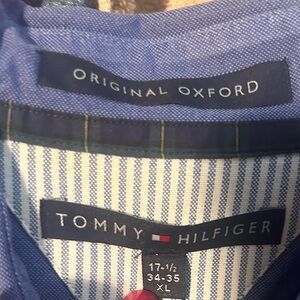 Tommy Hilfiger, 17 1/2 XL, Oxford shirt